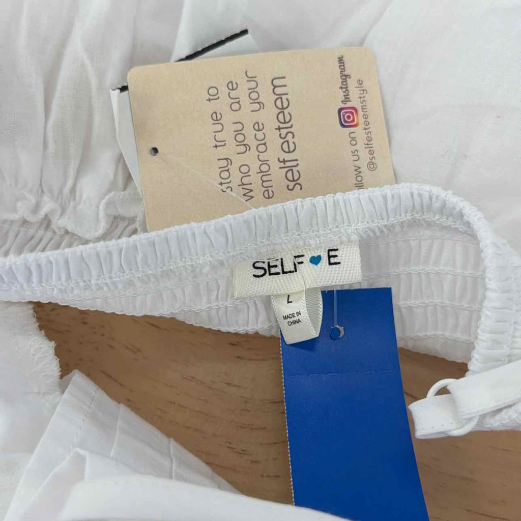 Self E Size L Cotton Babydoll Tank