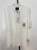 Armani Size M Off White New MENS T-shirt