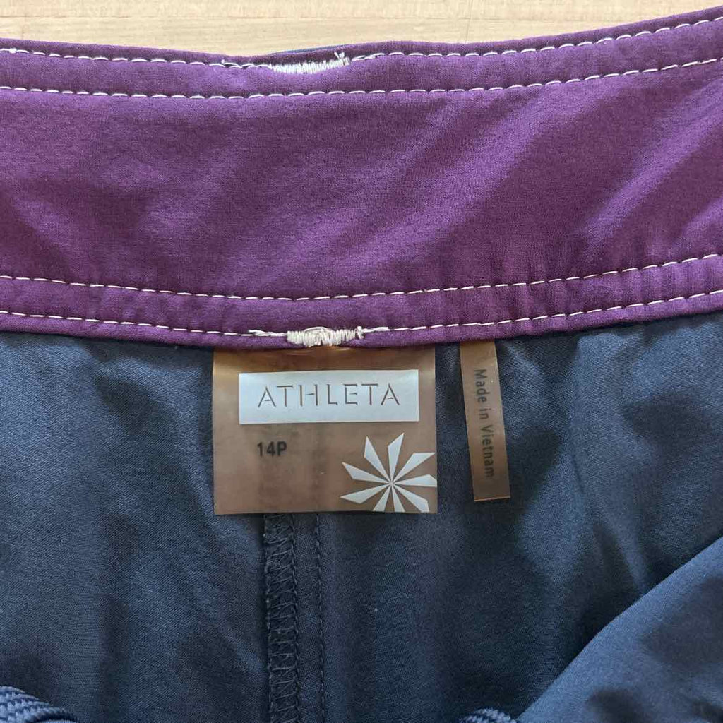 Athleta Women Size 14 Gray Preloved Skorts