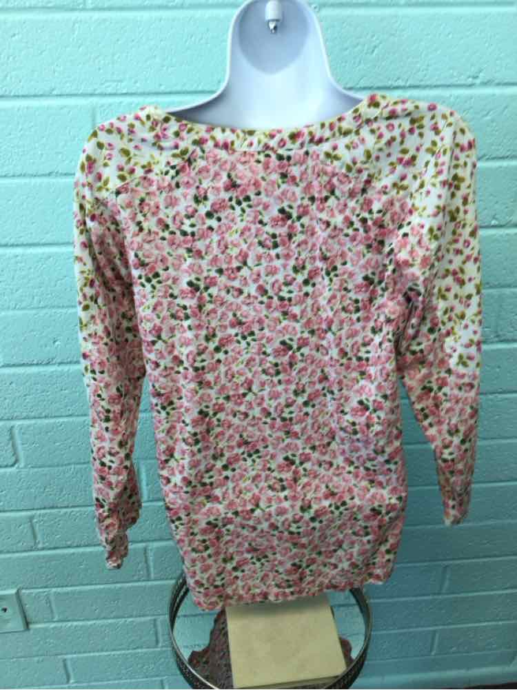 Sundance Size S Pink Print Shirt