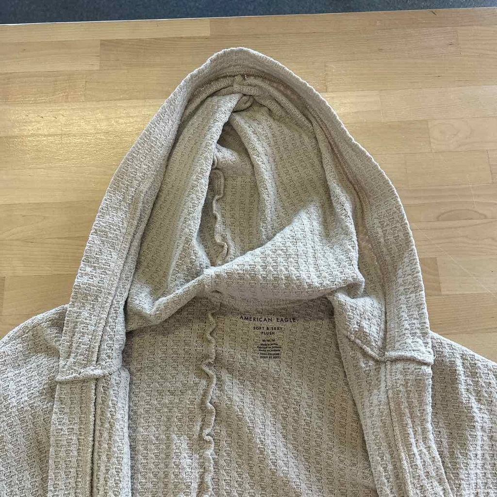 American Eagle Size M Cream Preloved Cardigan