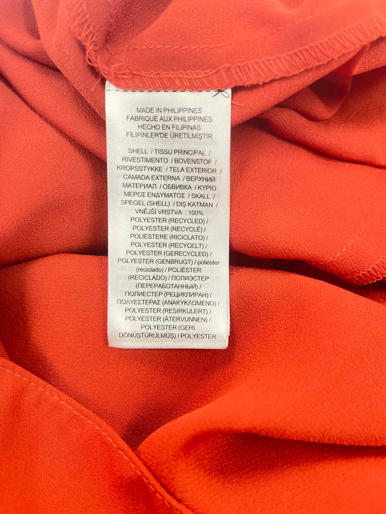 Ralph Lauren Size 8 Orange New Dress
