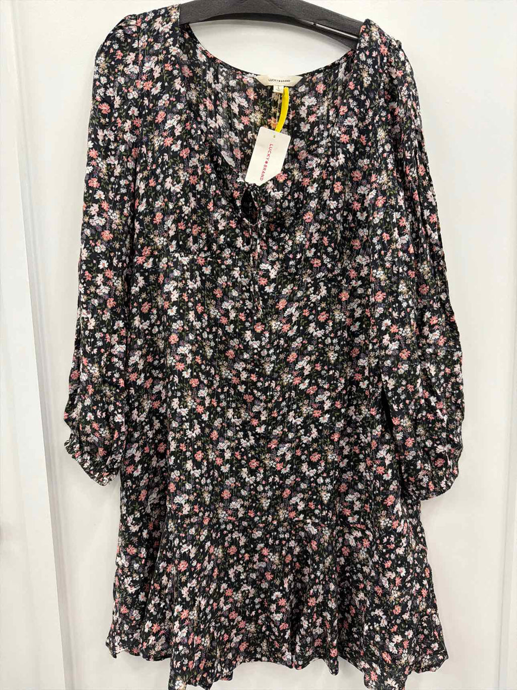 Lucky Brand Size L Black Dress