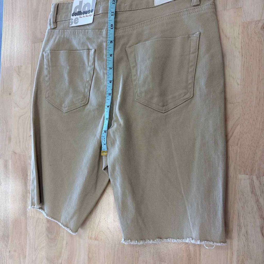 dollhouse Women Size 27 Tan New Shorts