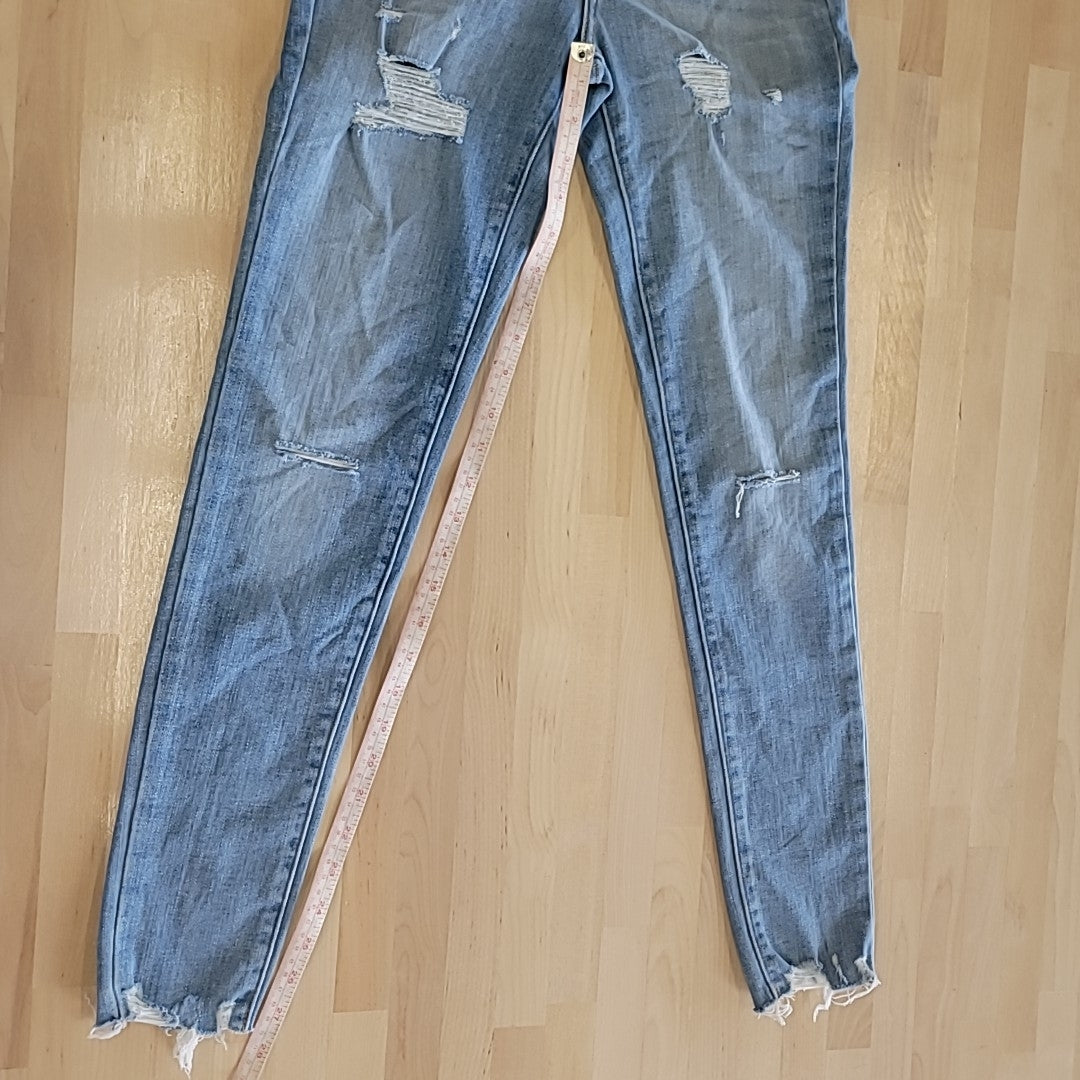 Levi's Size 24 721-High Rise Skinny-Jeans Medium Blue