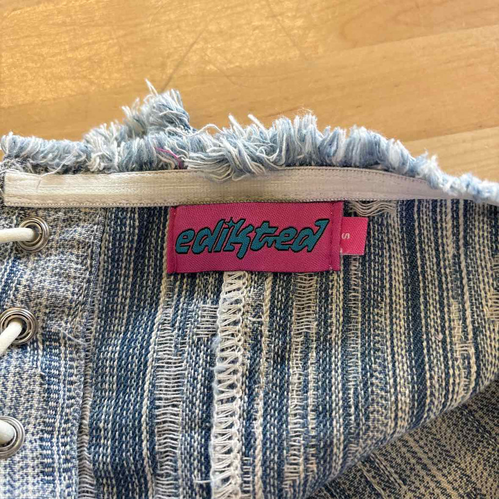 Edikted Size S Blue Preloved Tube