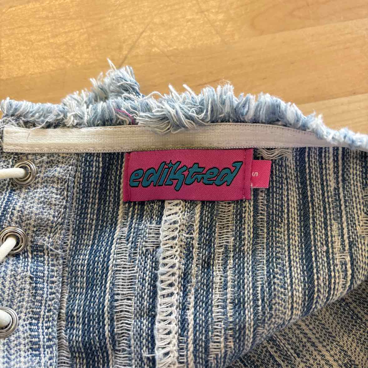 Edikted Size S Blue Preloved Tube