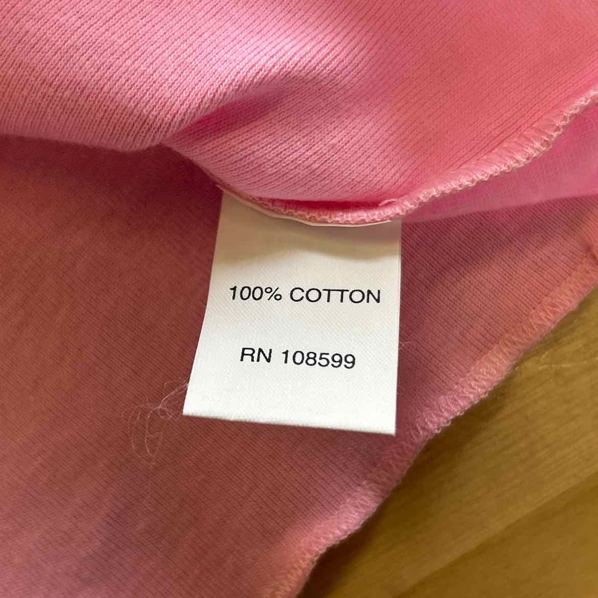 Pazo Size M Pink Cotton Preloved T-Shirt SS
