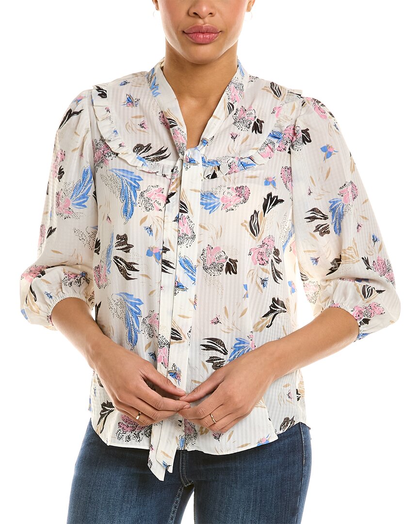 Nanette Size XL White Blouse