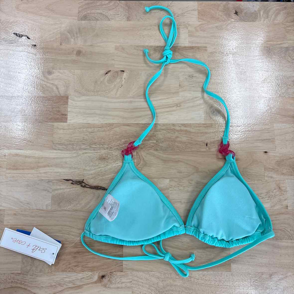 Salt + Cove Size M String Triangle Bikini Top