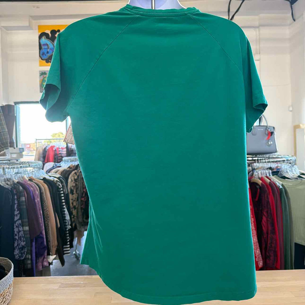 Alphalete Size L Teal Preloved MENS T-shirt