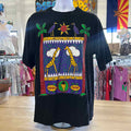 Earth Size L Black Preloved MENS T-shirt
