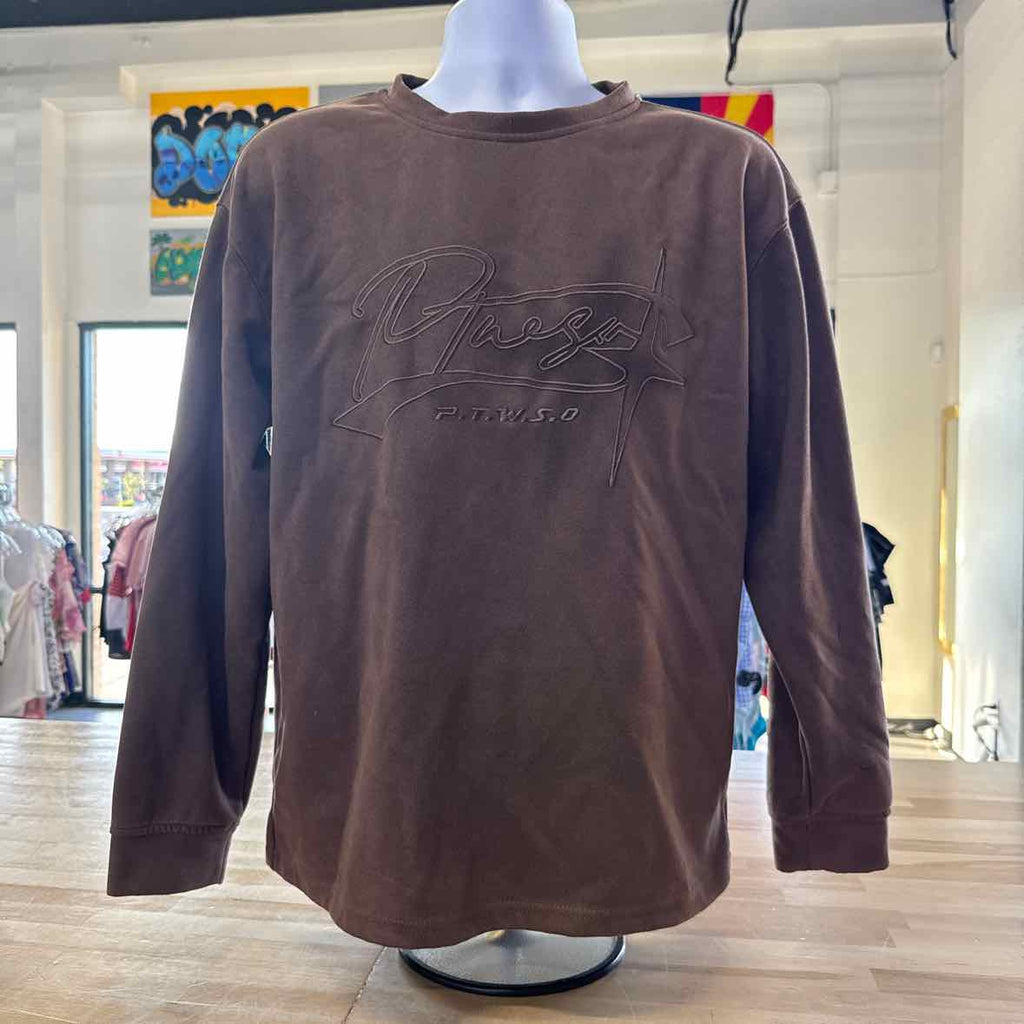 JK.Ptwso Size M Brown Preloved MENS Sweater