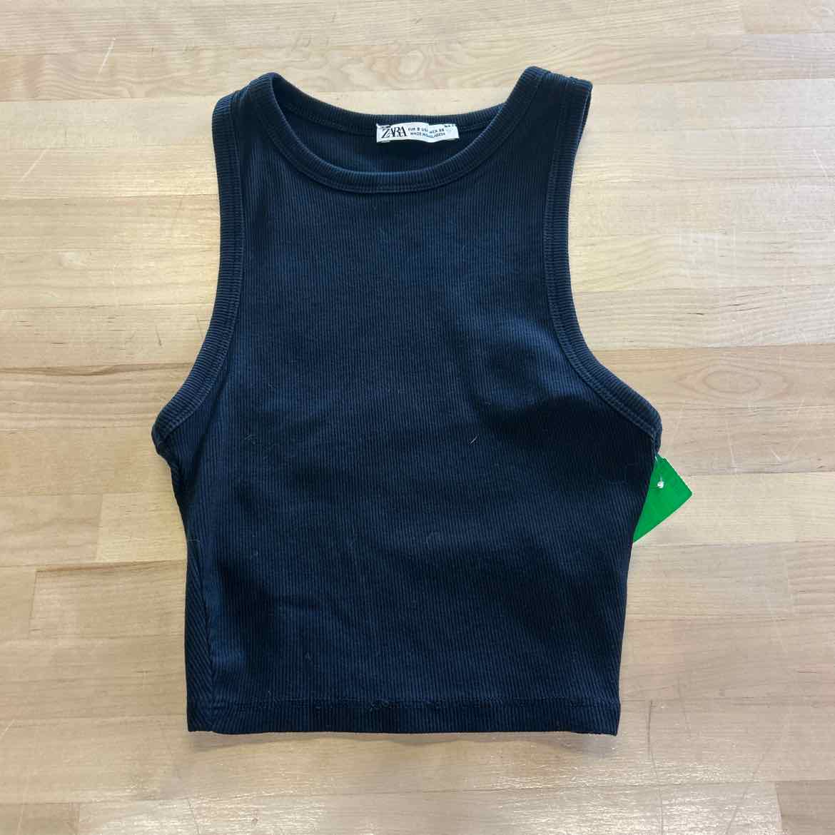 zara Size S Black Preloved Tank