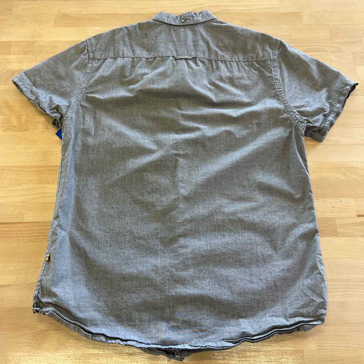 Denim & Flower Men's Size S Gray MENS Button Down Shirt