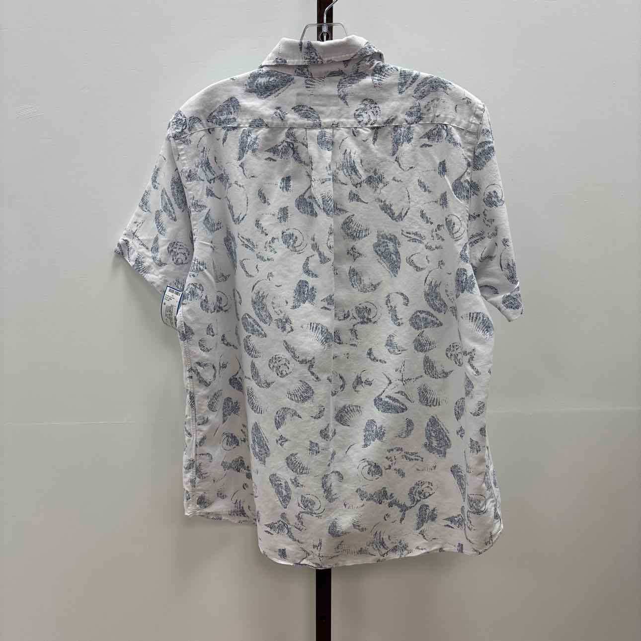 Cremieux Size M White Preloved MENS Button Down Shirt