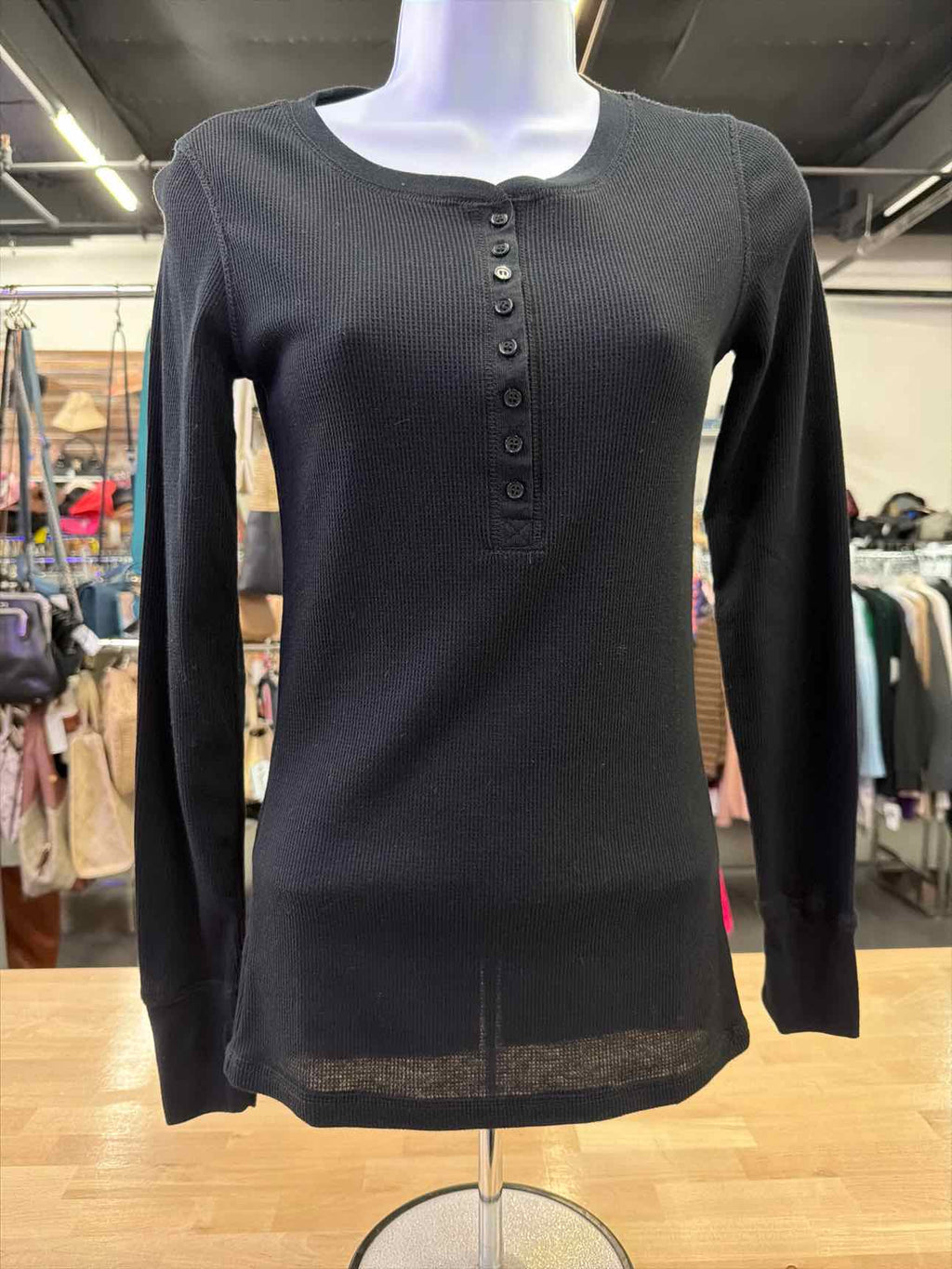 Active Basic Size S Black Long Sleeve