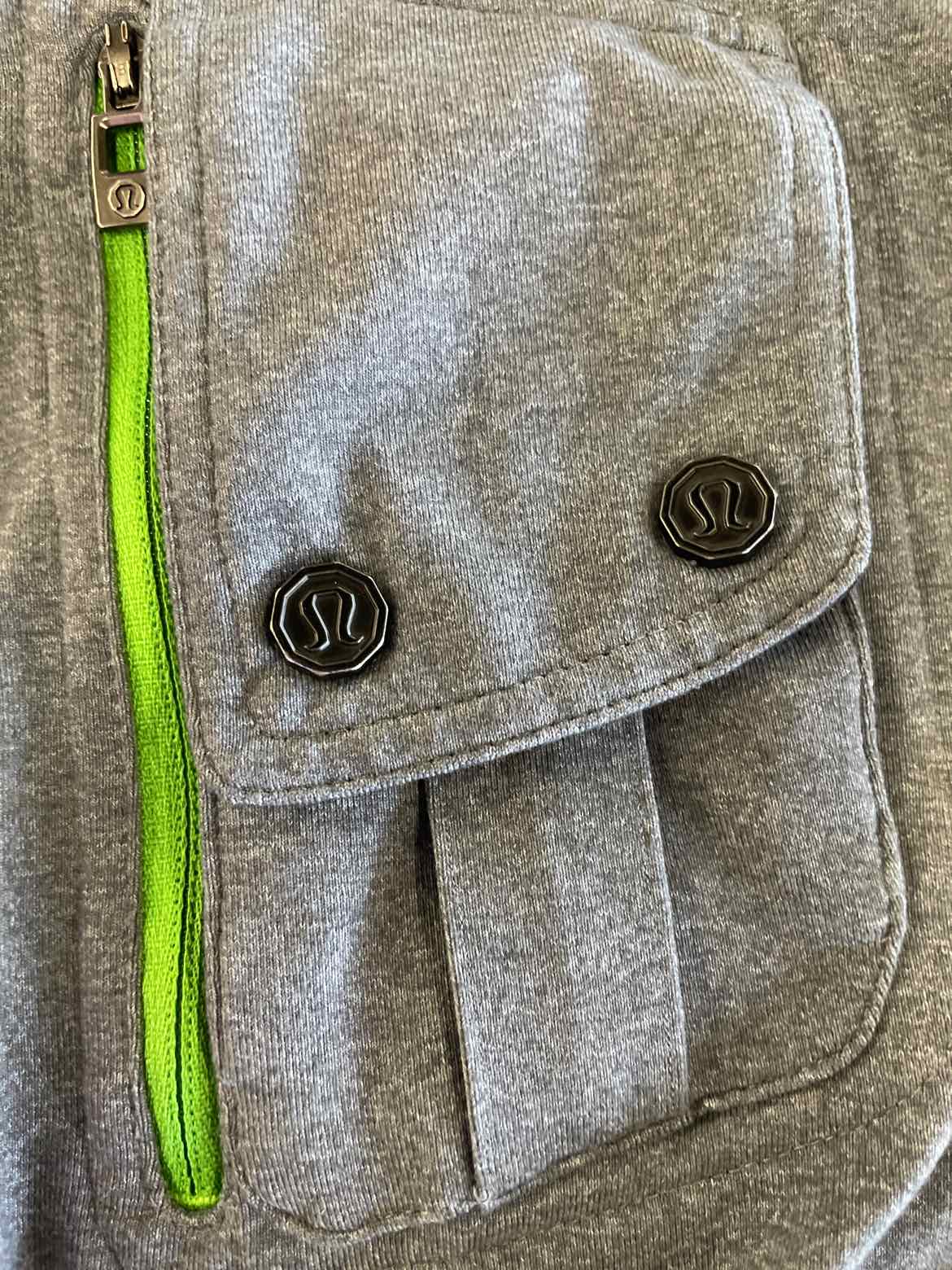 LuluLemon Size XL Gray MENS Athletic Jacket