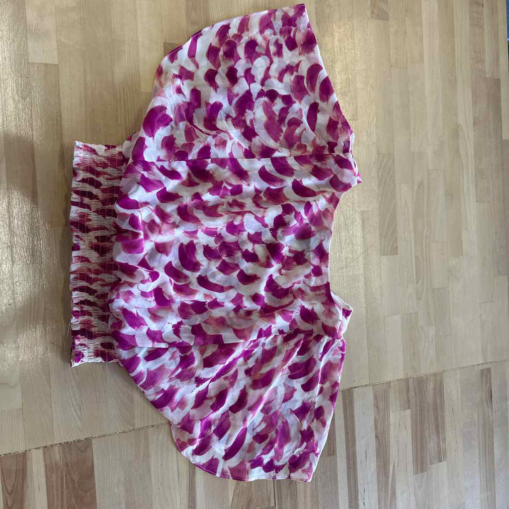 Halogen Size S Pink/white 2 pc Dress Set