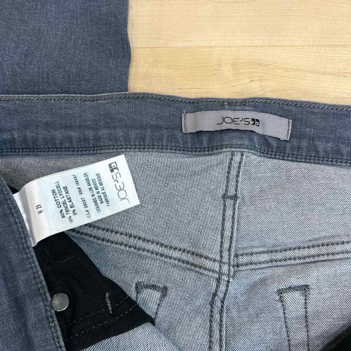 Joe's Jeans Size 29 Gray Denim Preloved Jeans