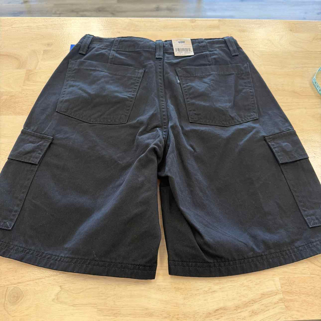 Levi's Women Size 24 Black New Shorts