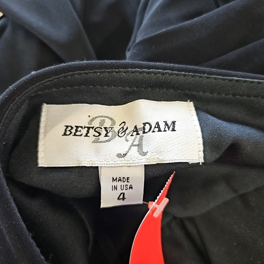 Betsy & Adam Size 4 Black Preloved Dress