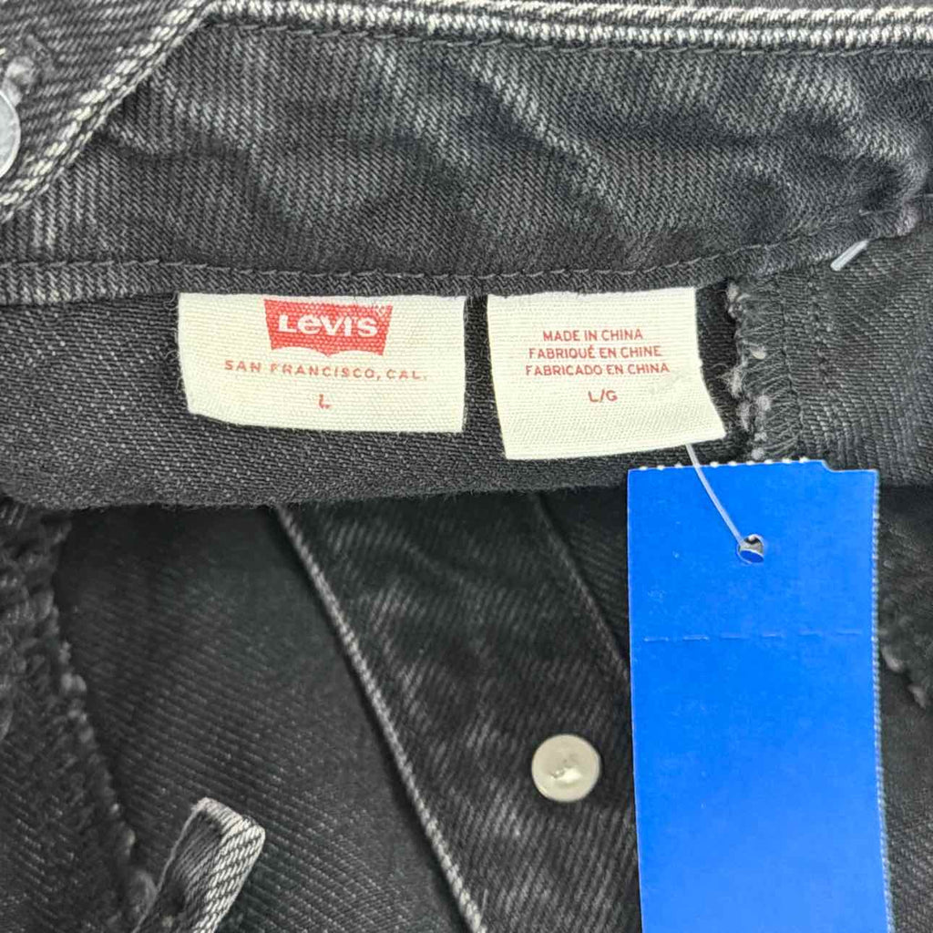 Levi's Size S  Levi's Women's Bria Cotton Denim Corset Cropped Top - Cornerback