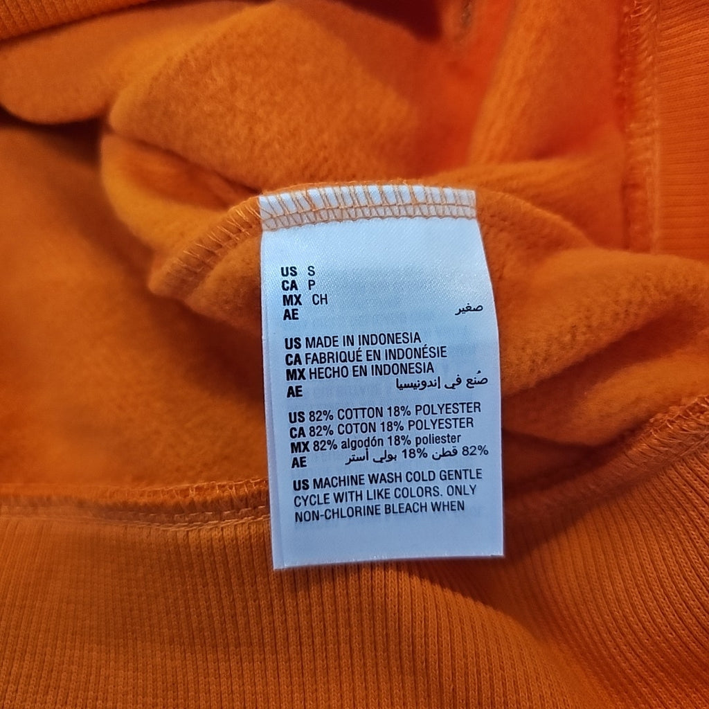 Mode Of One Size S Orange Hoodie