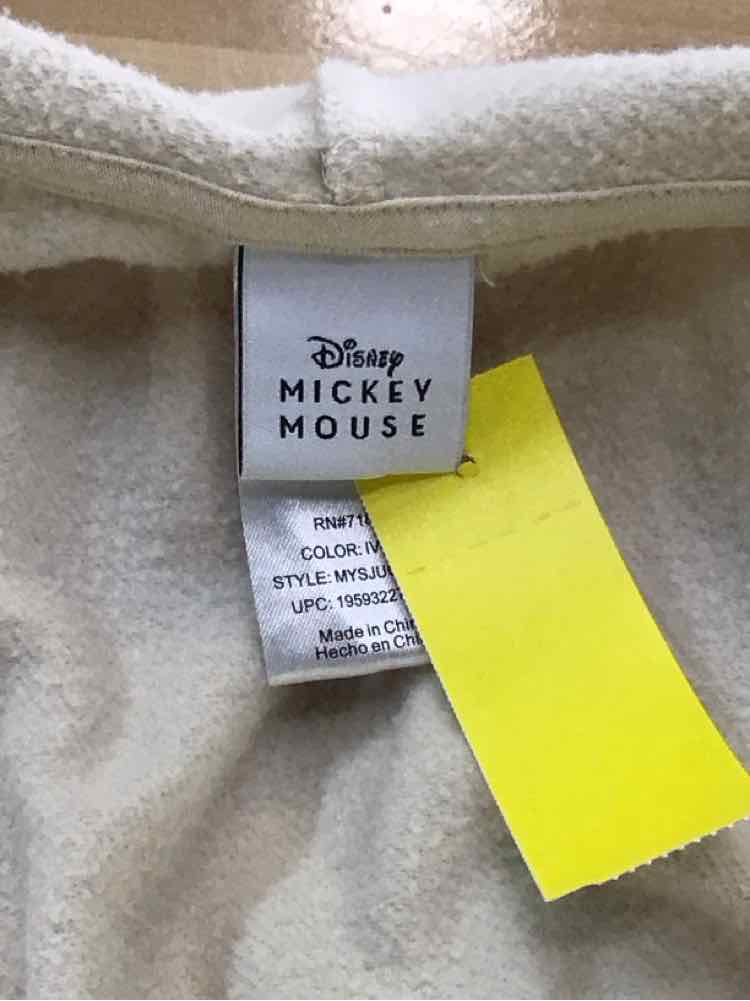 Disney Size M Beige Preloved Hoodie