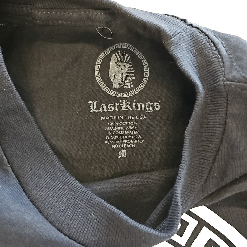 Last Kings Size M Black MENS T-shirt