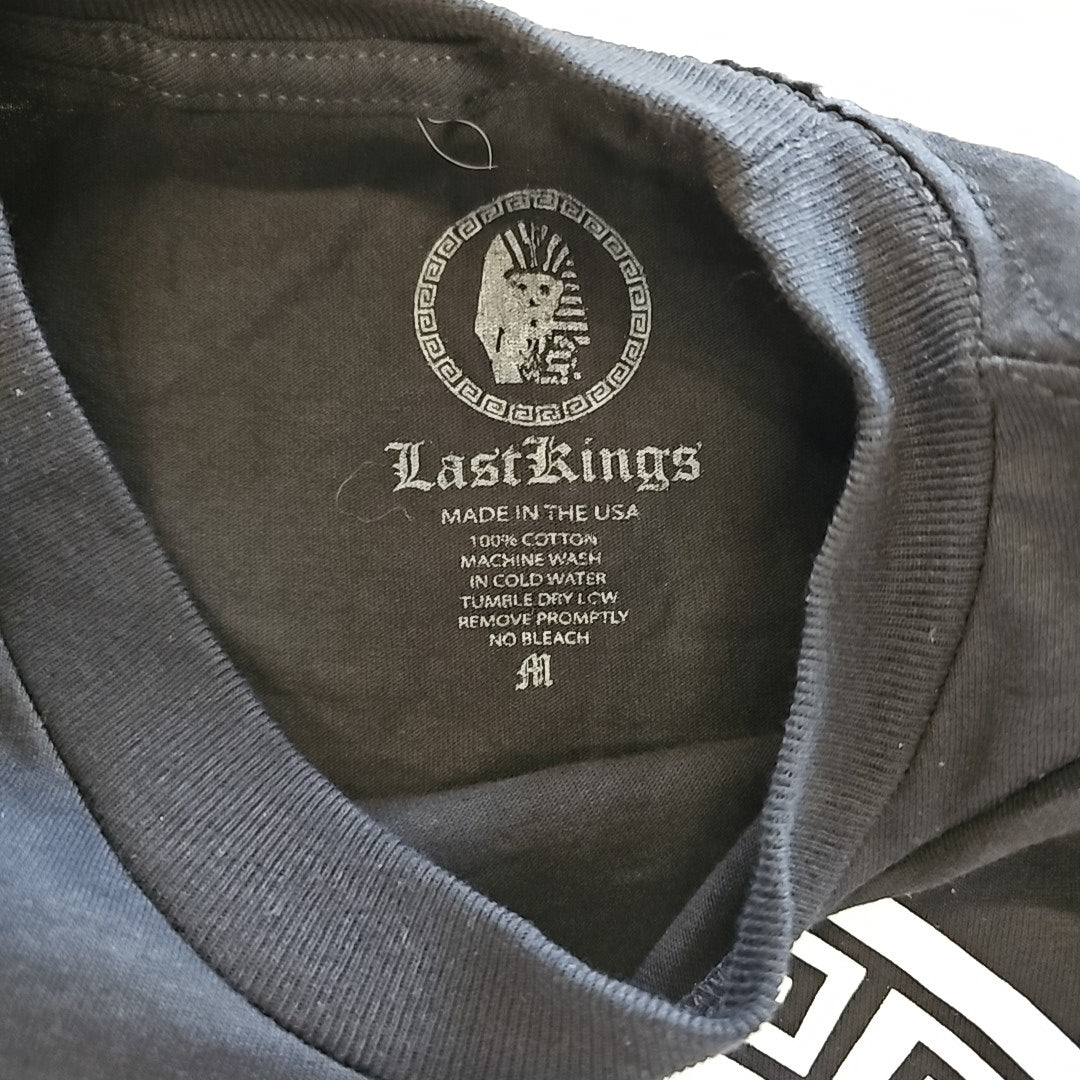 Last Kings Size M Black MENS T-shirt