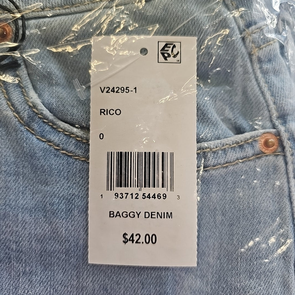 Vanilla Star Juniors' High-Rise Wide-Leg Comfy Jeans