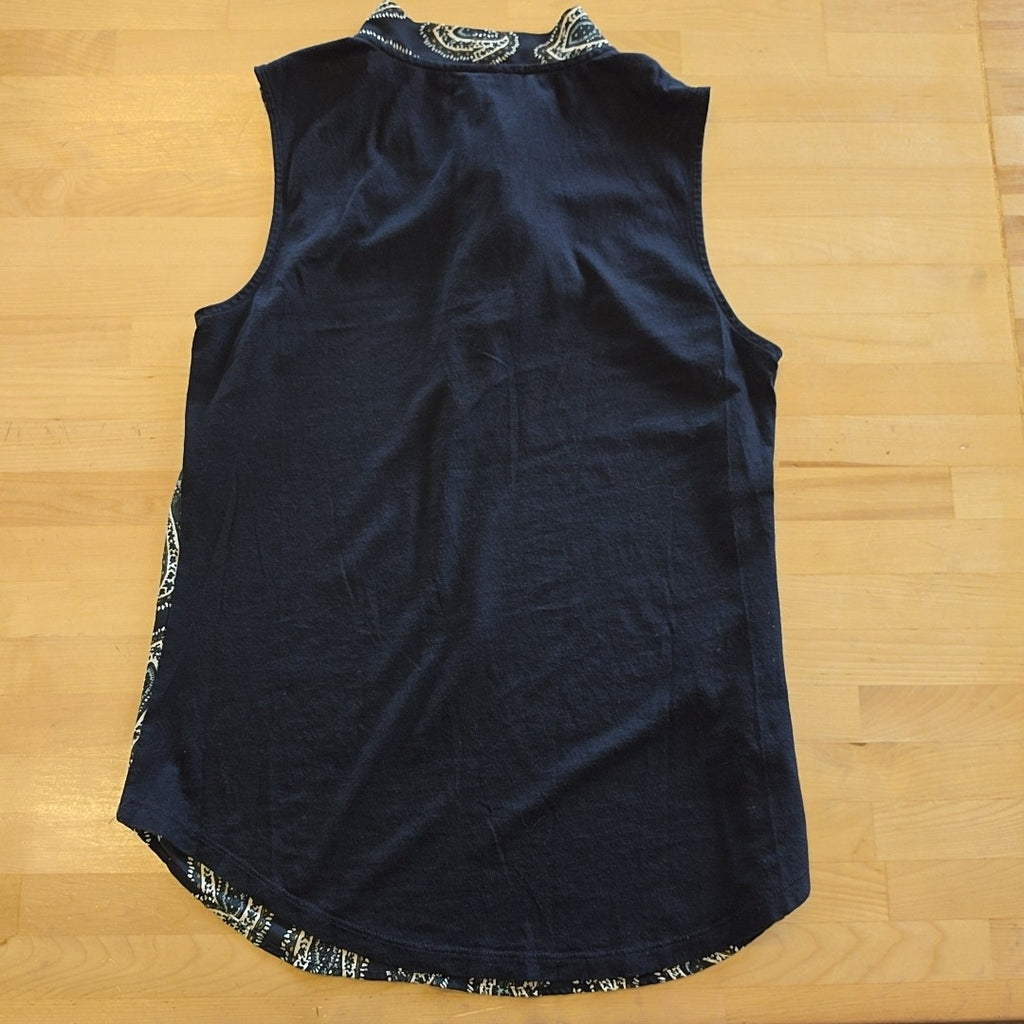 Ann Taylor Size S Blue Preloved Sleeveless