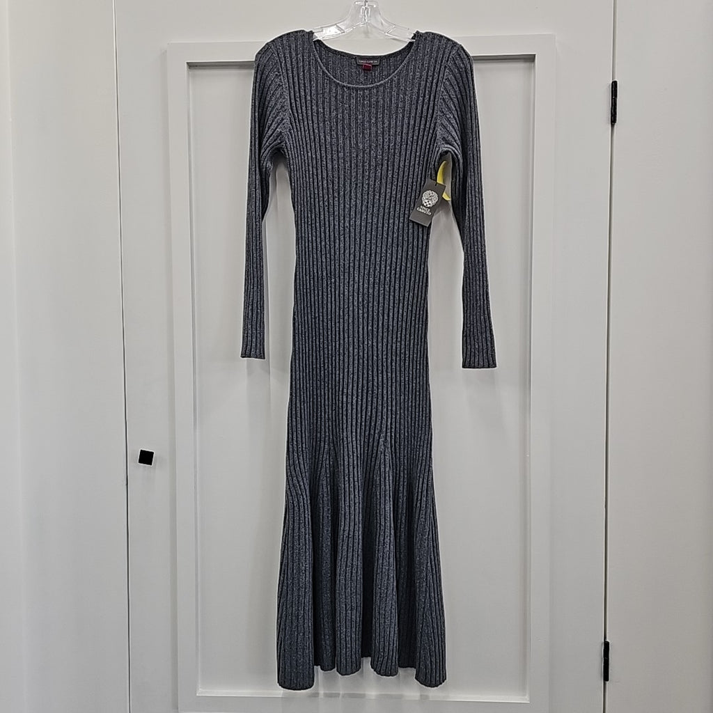 Vince Camuto Size S Gray Knit Dress
