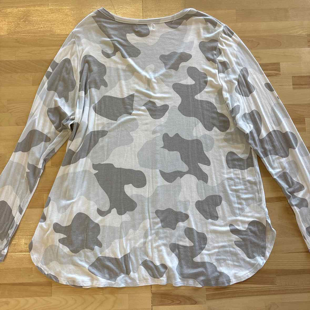 Mudpie Size L Gray Longsleeve