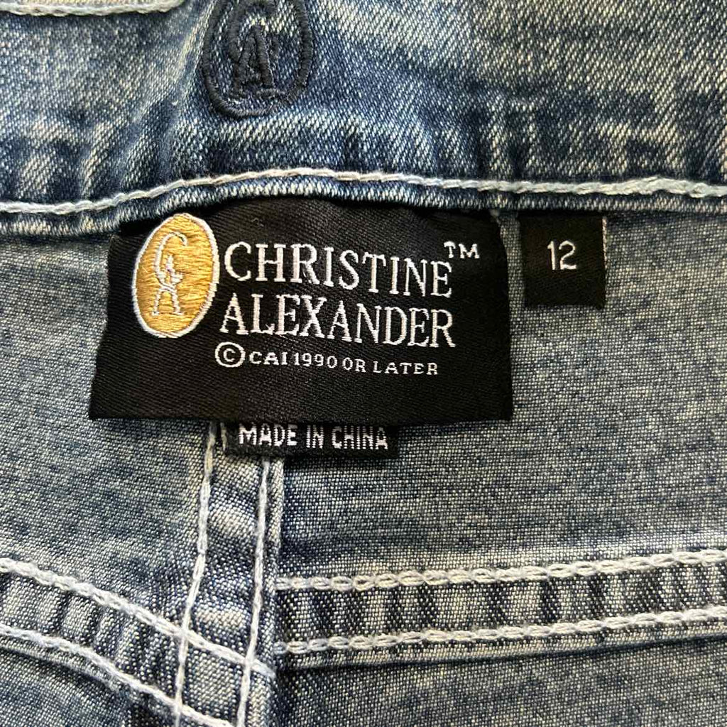 Christine Alexander Size 12 Blue Jeans