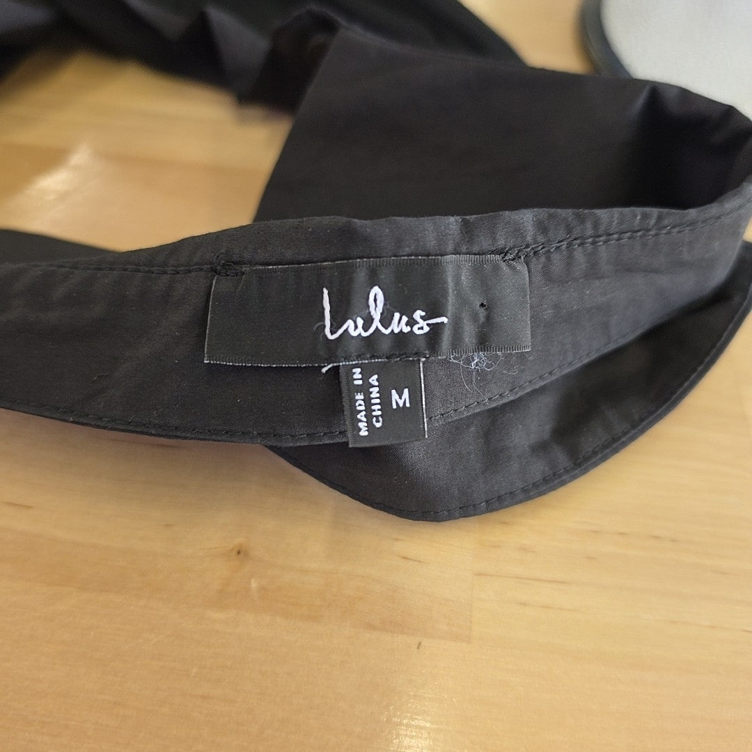 Lulus Size M Black Preloved Sleeveless