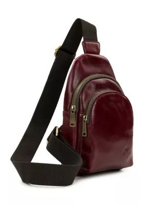 Patricia Nash Red crossbody Leather New Handbag