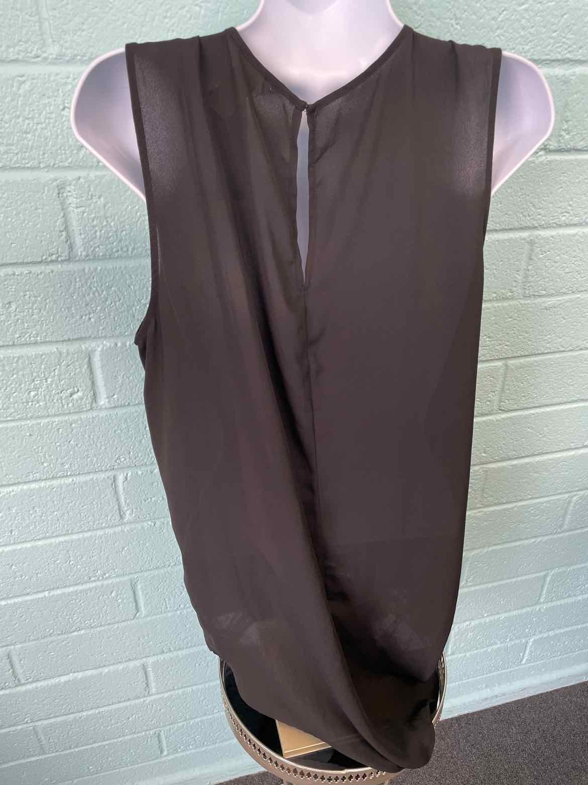 H&M Size 14 Black Sleeveless