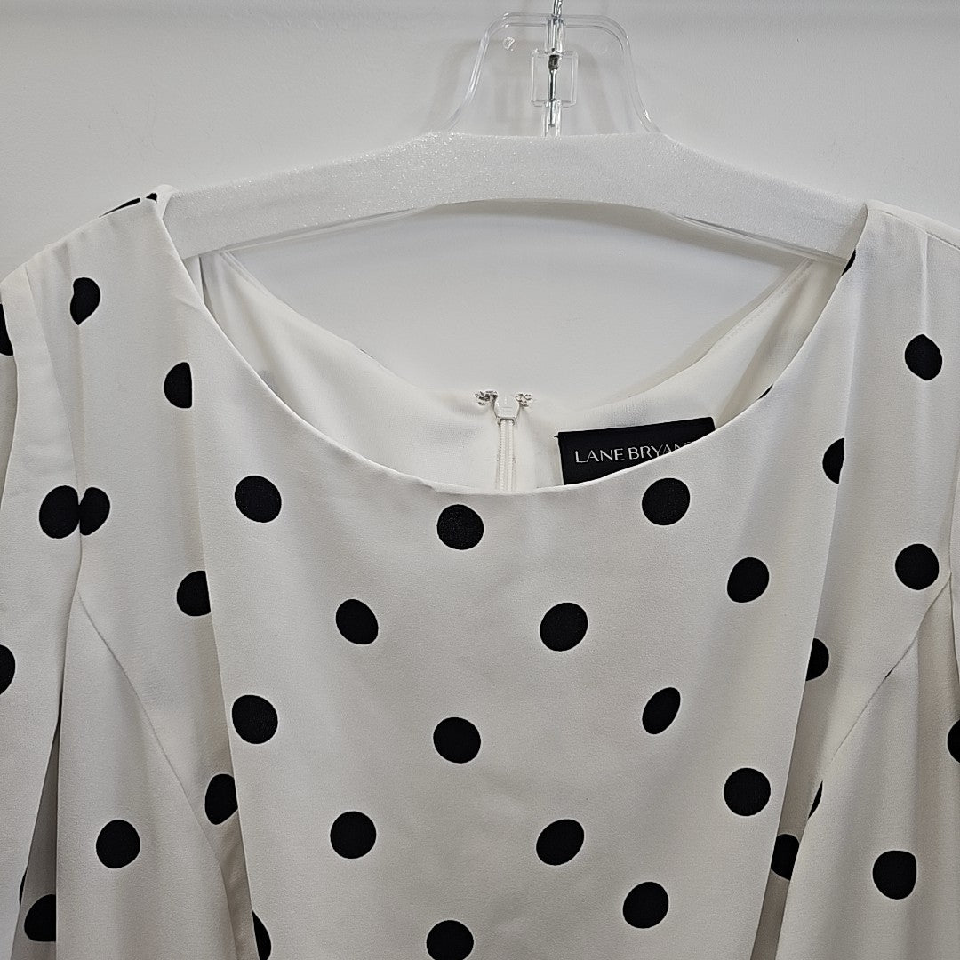 Lane Bryant Size 20 Black/White Preloved Dress