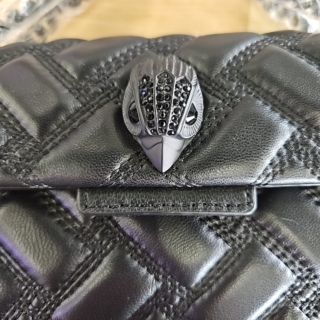 Kurt Geiger London Mini Kensington Drench Leather Crossbody