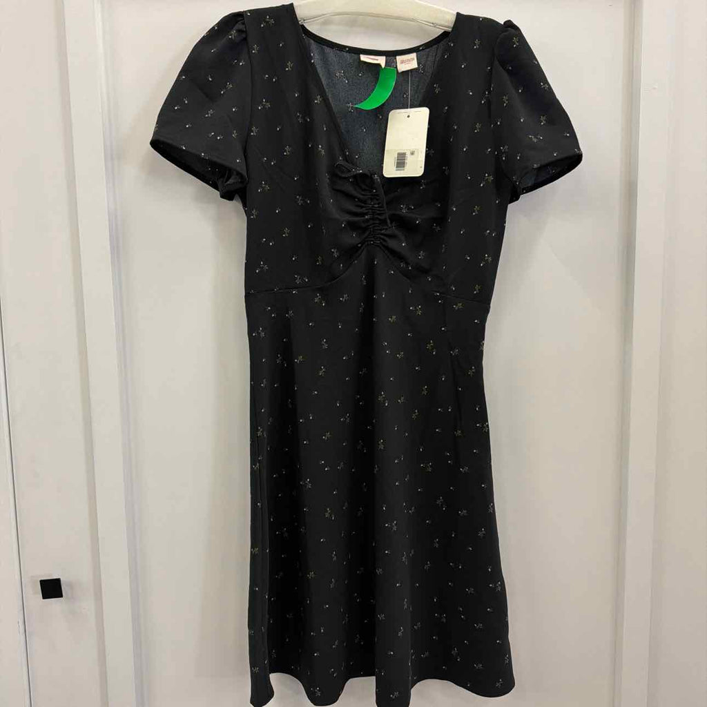 Levi's Women's Delray Floral-Print V-Neck Mini Dress - Virgo Dits