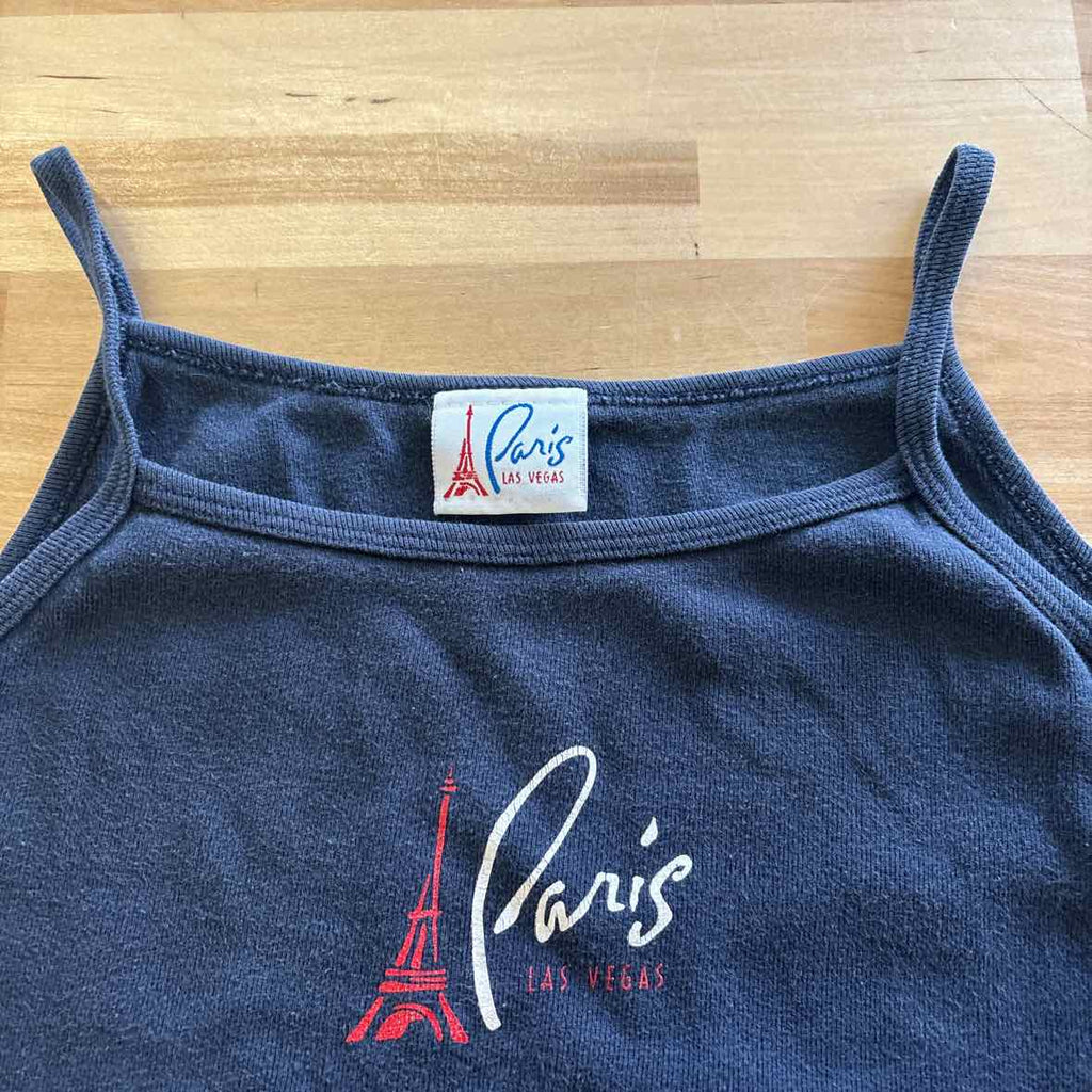 Paris Size S Blue Tank