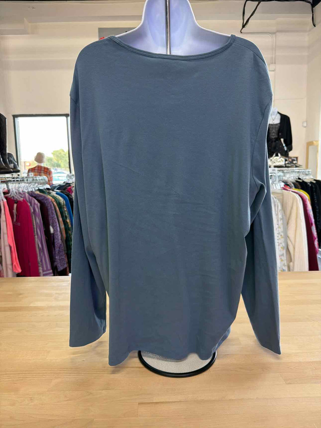 Ralph Lauren Size 3X Blue Blouse