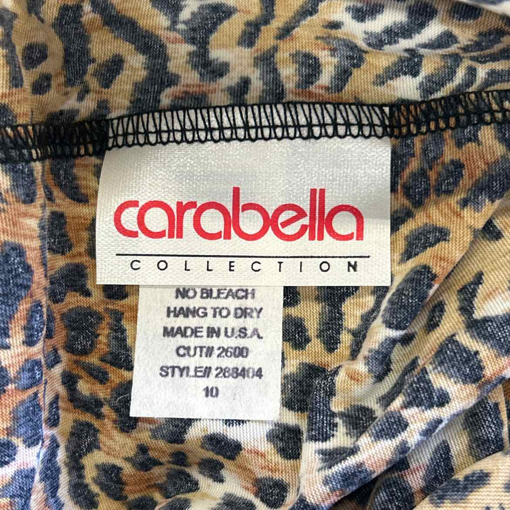 Carabella Size 10 Brown Preloved Swimsuit