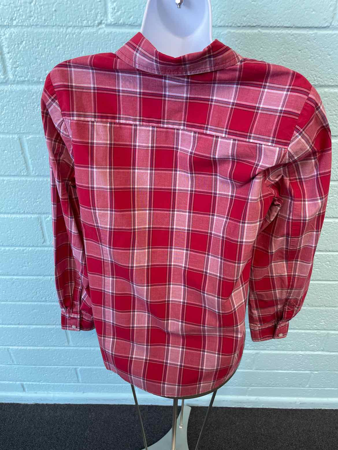 Tommy Hilfiger Size SP Red Button Down Shirt
