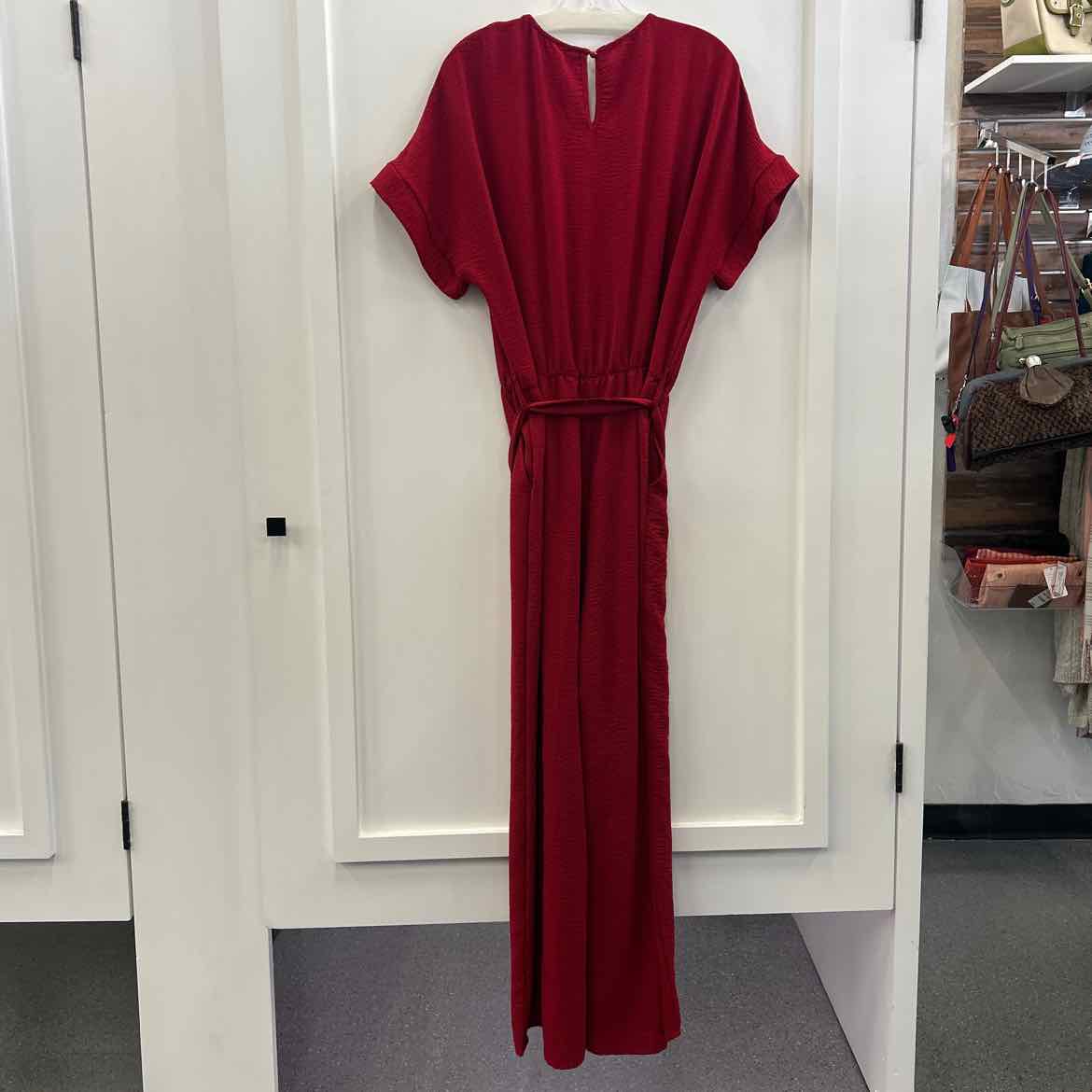 Pretty Garden Size XL Red Preloved Jumper