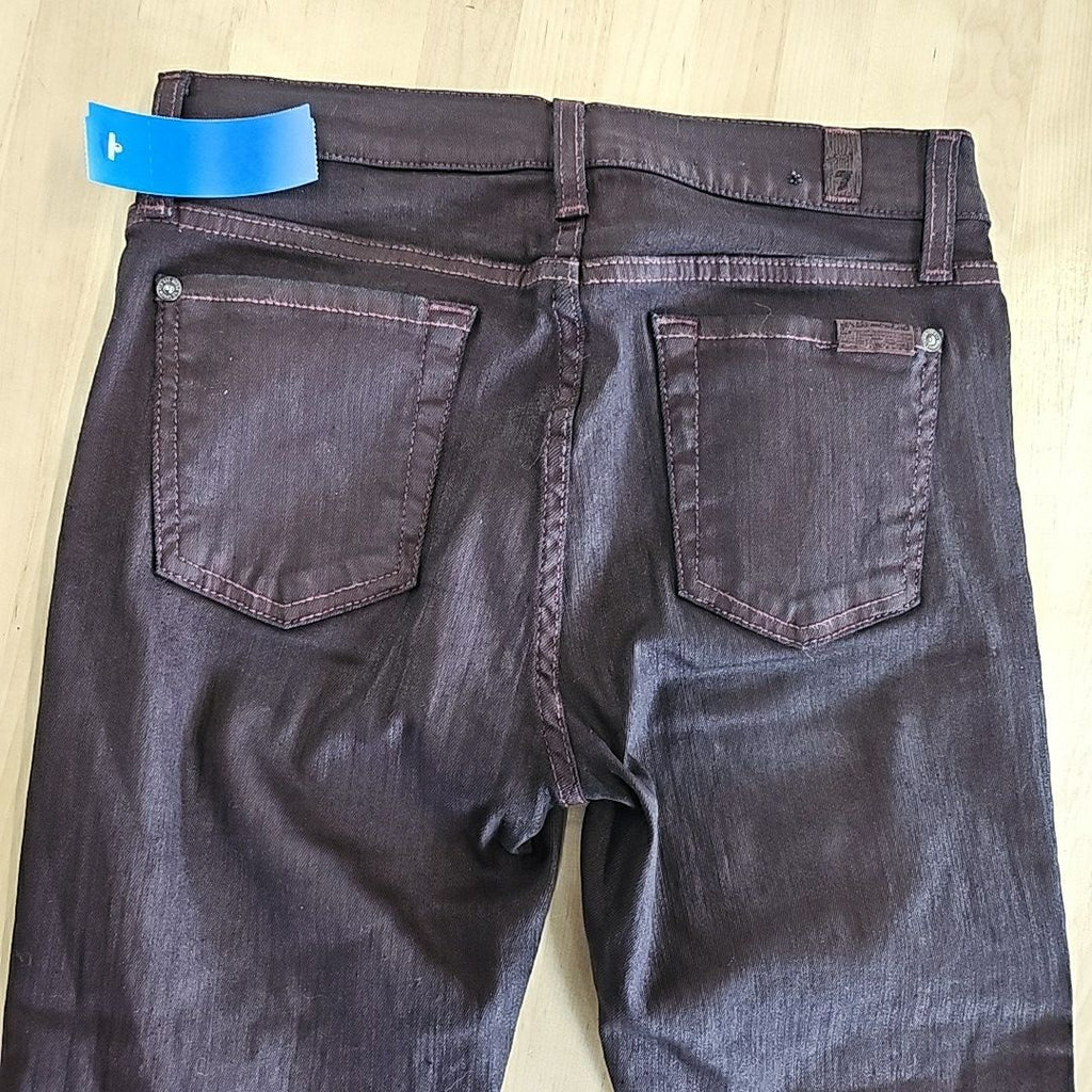 7 for all mankind Size 26 Wine Jeans