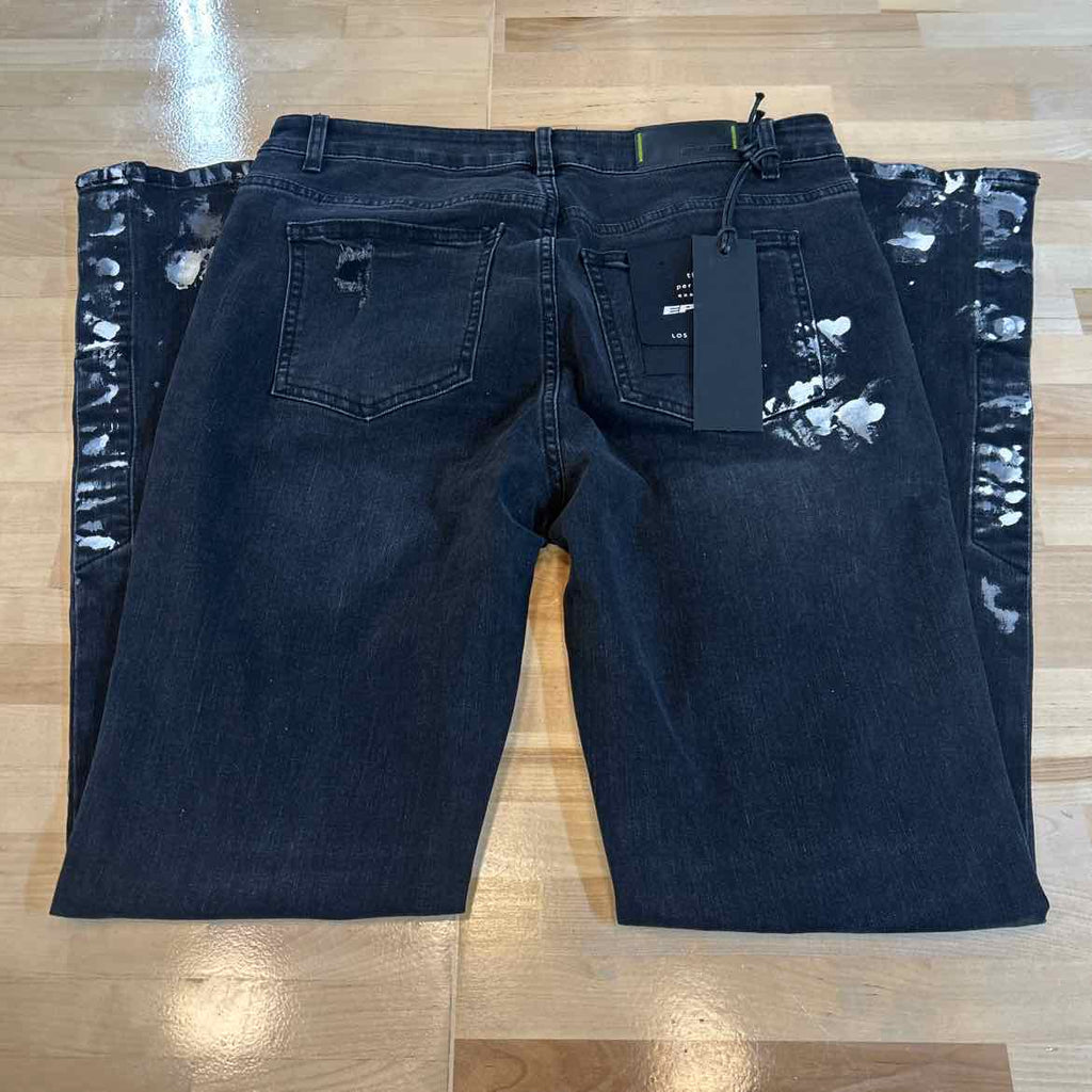EPTM Size 34 Black MENS Jeans