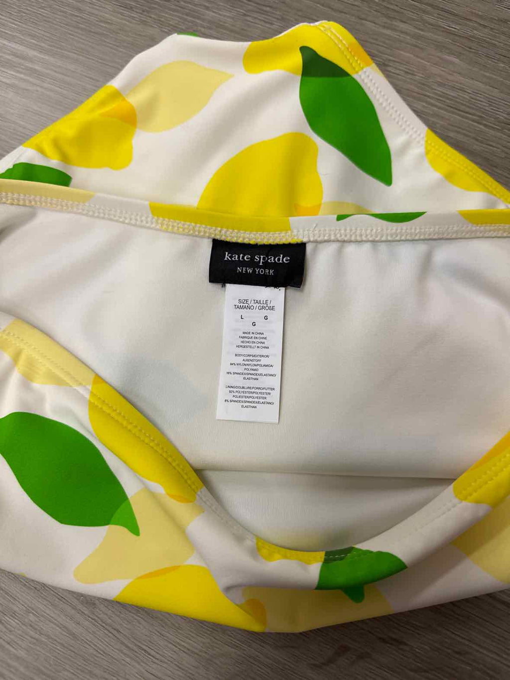 Kate Spade Size L Printed High-Waist Bottoms